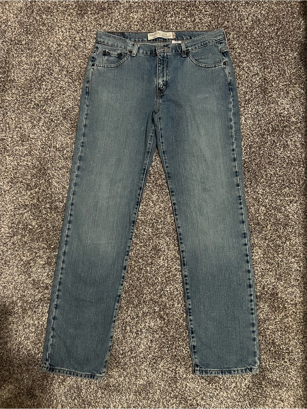 Levi’s 505 Women’s Blue Straight-Leg Jeans. Size 12 L
